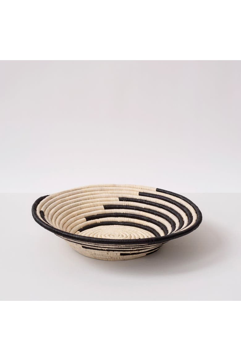 Breaking Waves Basket, Alternate, color, Natural