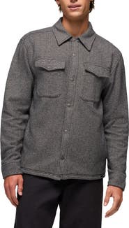 prAna Happy Camp Flannel Snap-Up Shirt Jacket