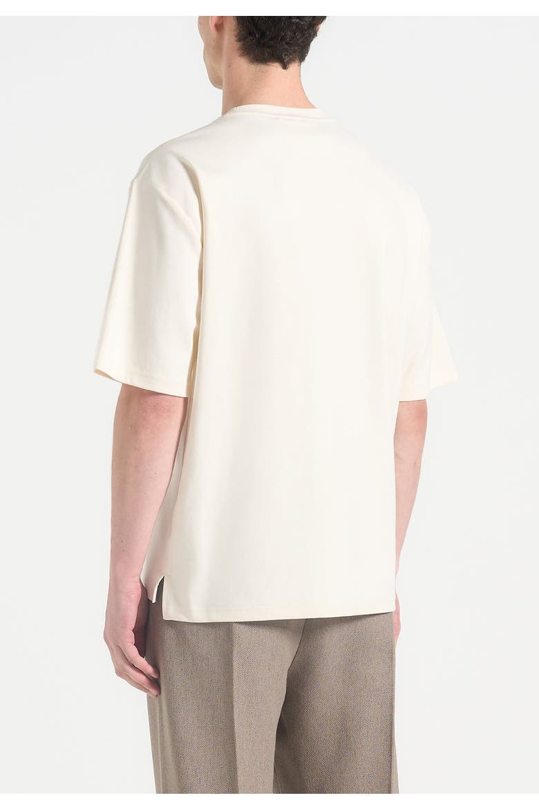 Thierry Floral Eiffel Cotton T-Shirt, Alternate, color, Cream