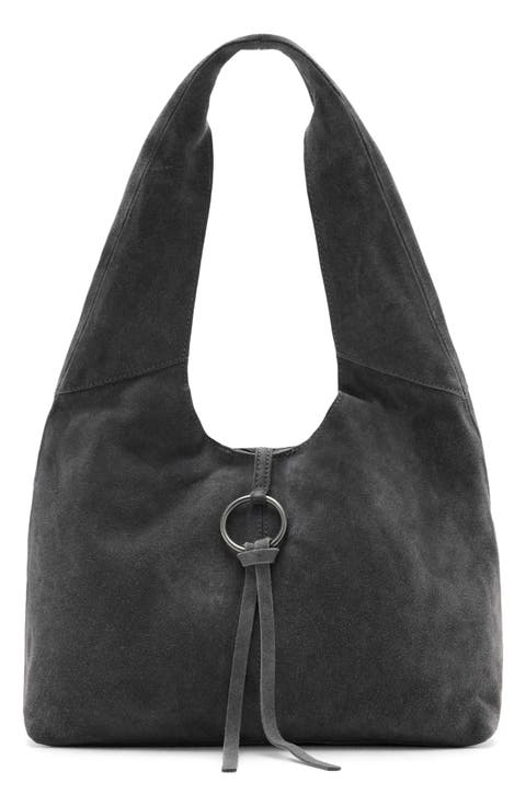 Suede Shoulder Bag