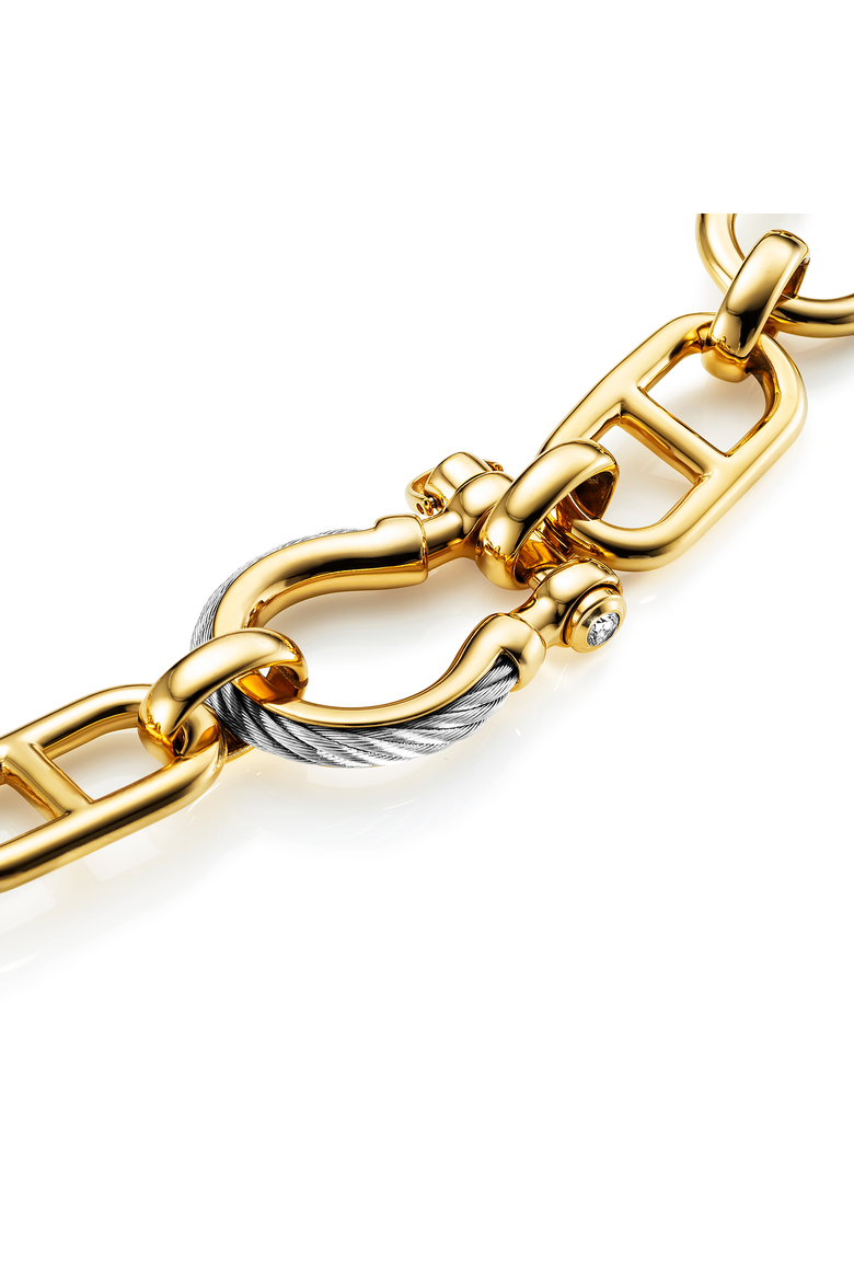 St. Tropez Mariner Necklace, Alternate, color, Yellow gold PVD