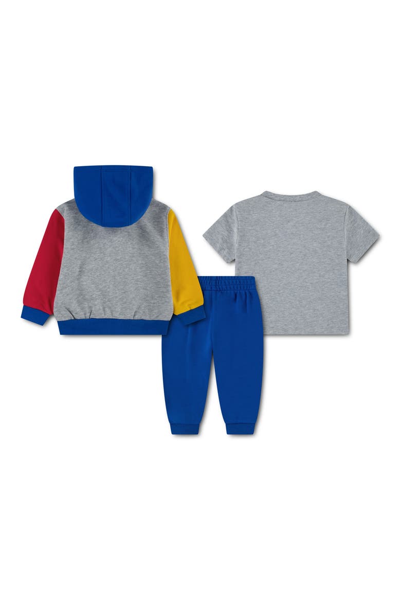 3-Piece Hoodie, T-Shirt & Joggers Set, Alternate, color, GAME ROYAL