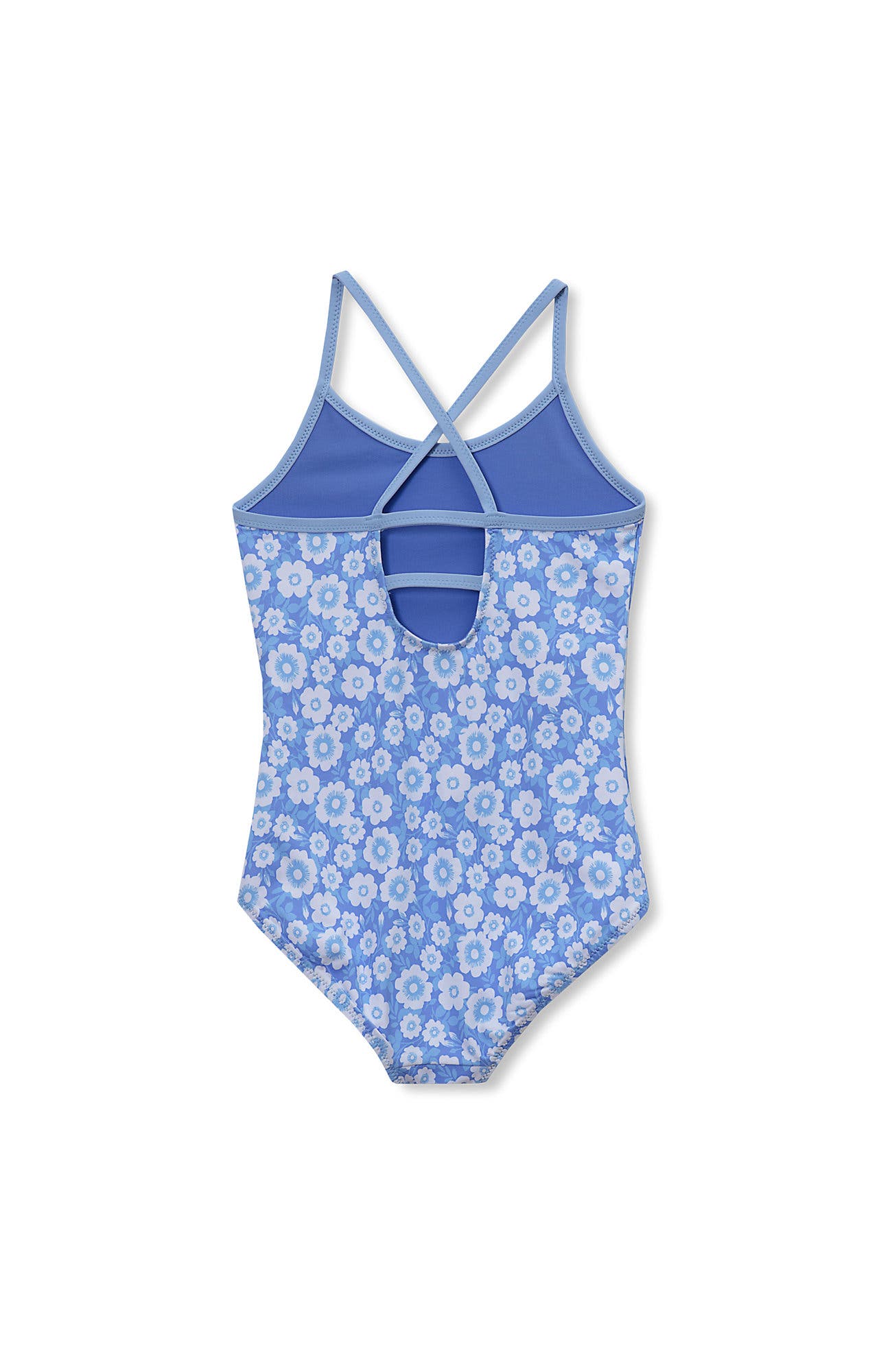 Детские Lands' End Girls Chlorine Resistant Reversible One Piece Swimsuit — фото 2