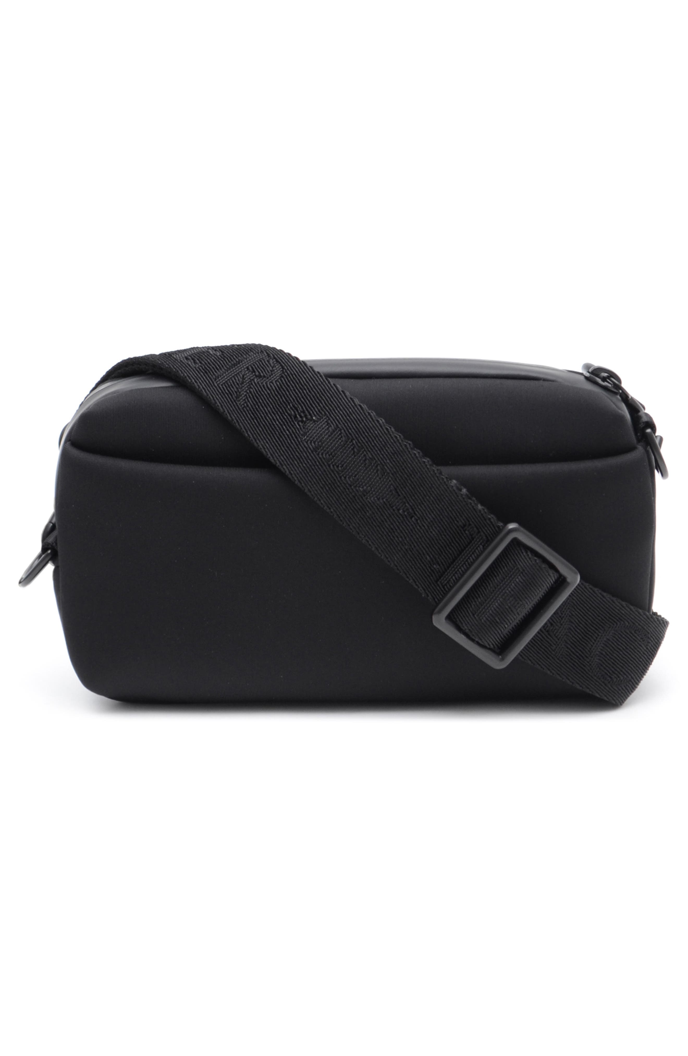 Thacker Ella Phone Zip Crossbody Bag, Alternate, color, Black