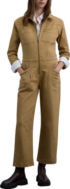 Scalpers Jumpsuit With Front Zipper