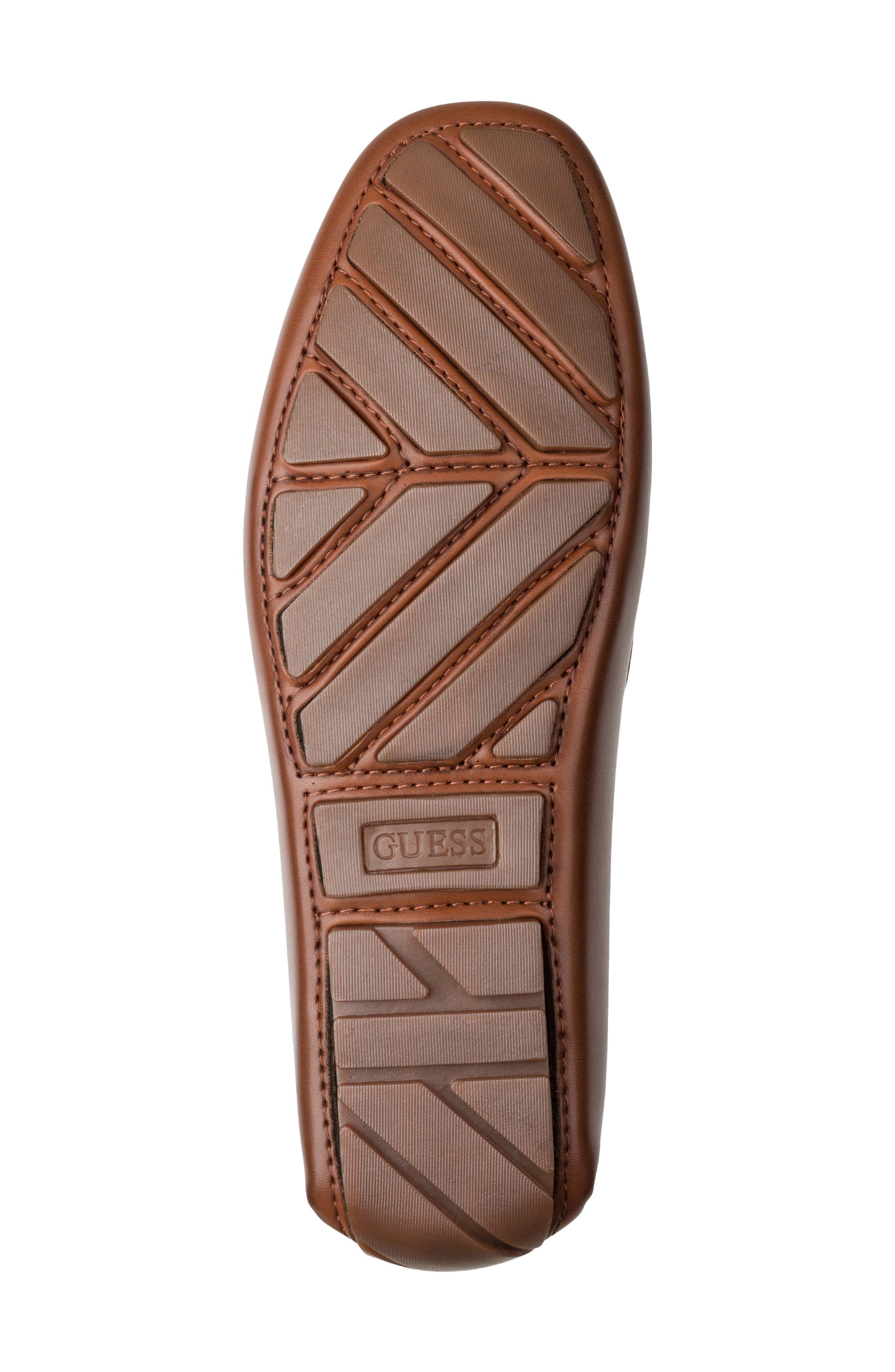 Gmayova Faux Leather Loafer, Alternate, color, COGNAC LOGO