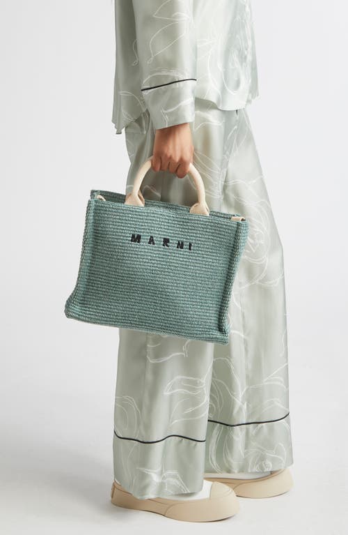 Marni Small Woven Tote Bag