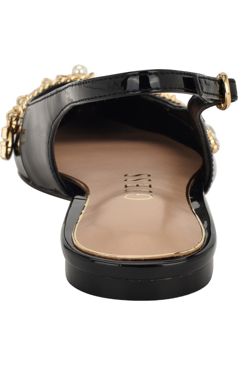 GUESS Daisee Slingback Pointed Toe Flat, Alternate, color,