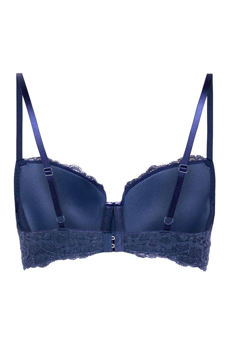 Marine Padded Underwired Bra, Alternate, color, Blue Indigo