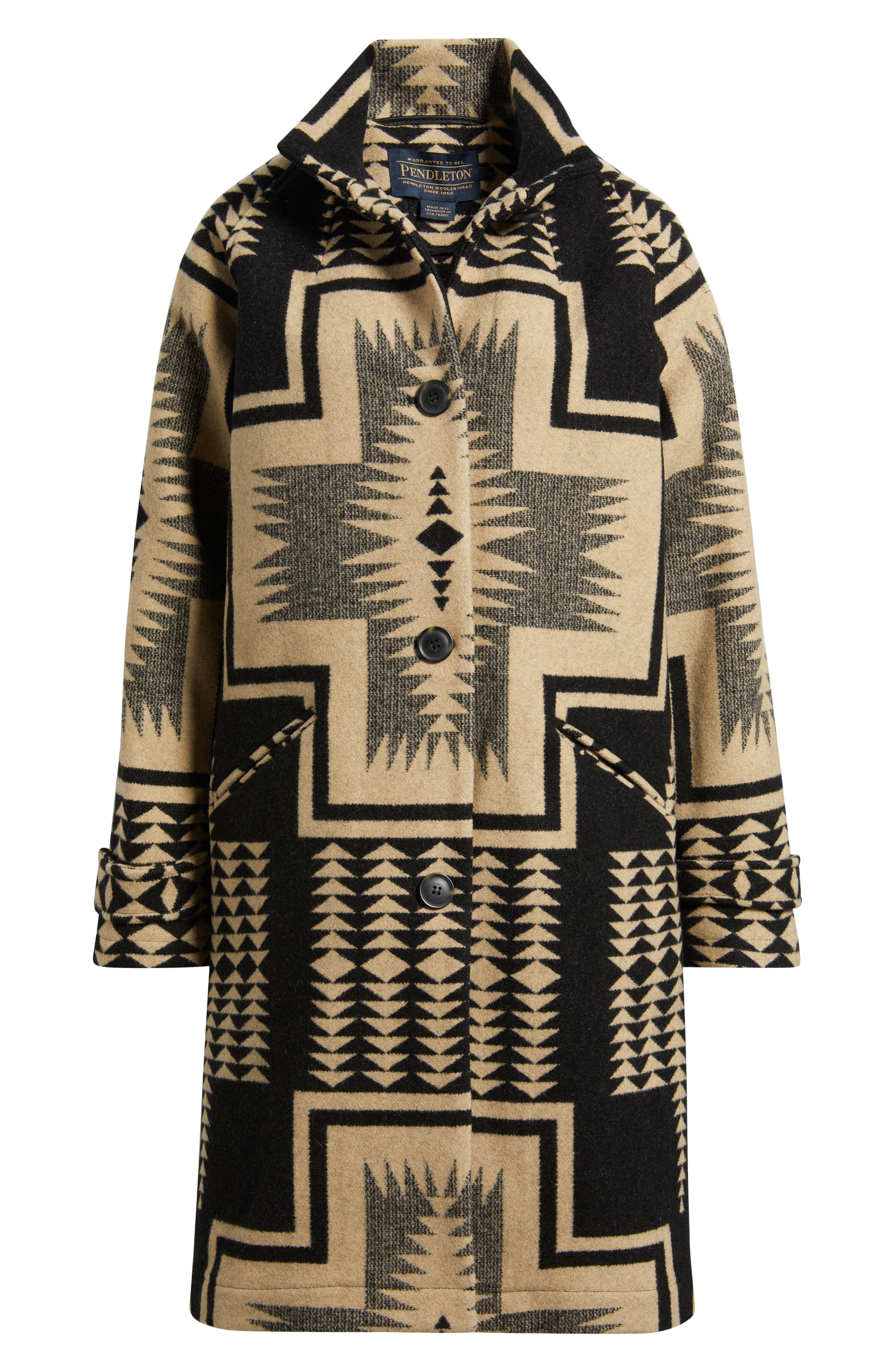 Timberline Virgin Wool Blend Blanket Coat (Women) | Nordstrom