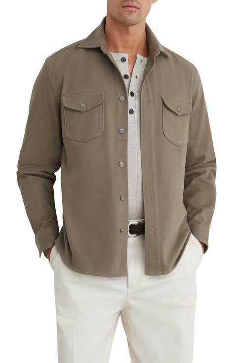 Astra Cotton Shirt Jacket