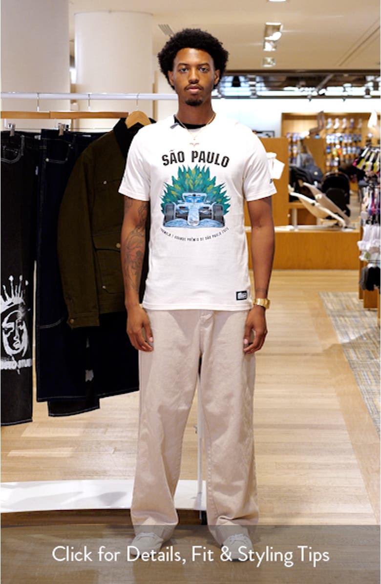 F1 Brazil Cotton Graphic T-Shirt, sales video thumbnail