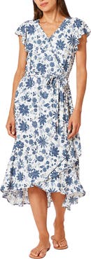 Angels Forever Young Ariel Drawstring Waist Midi Dress