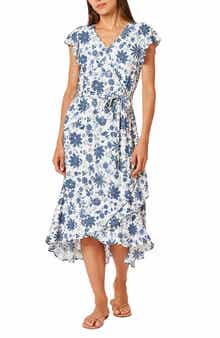 Ariel Drawstring Waist Midi Dress