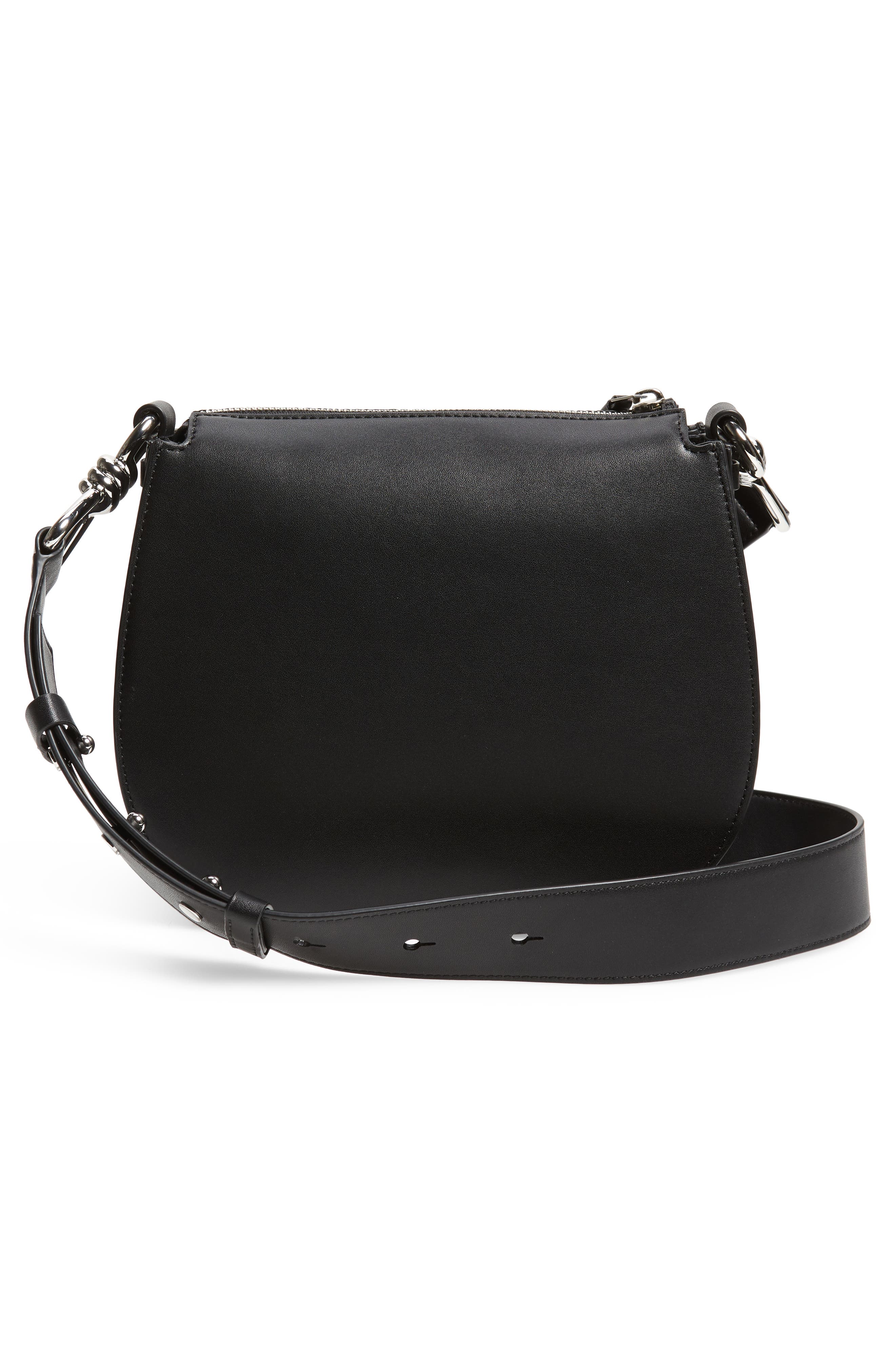 Round Leather Crossbody Bag, Alternate, color, SNAKE