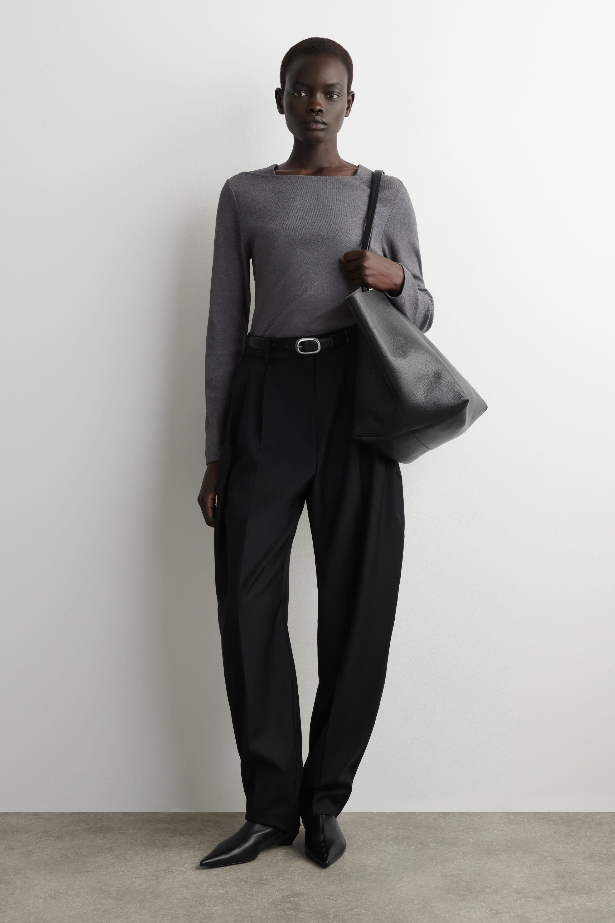 Cotton Jersey Long-Sleveled Top - image 2