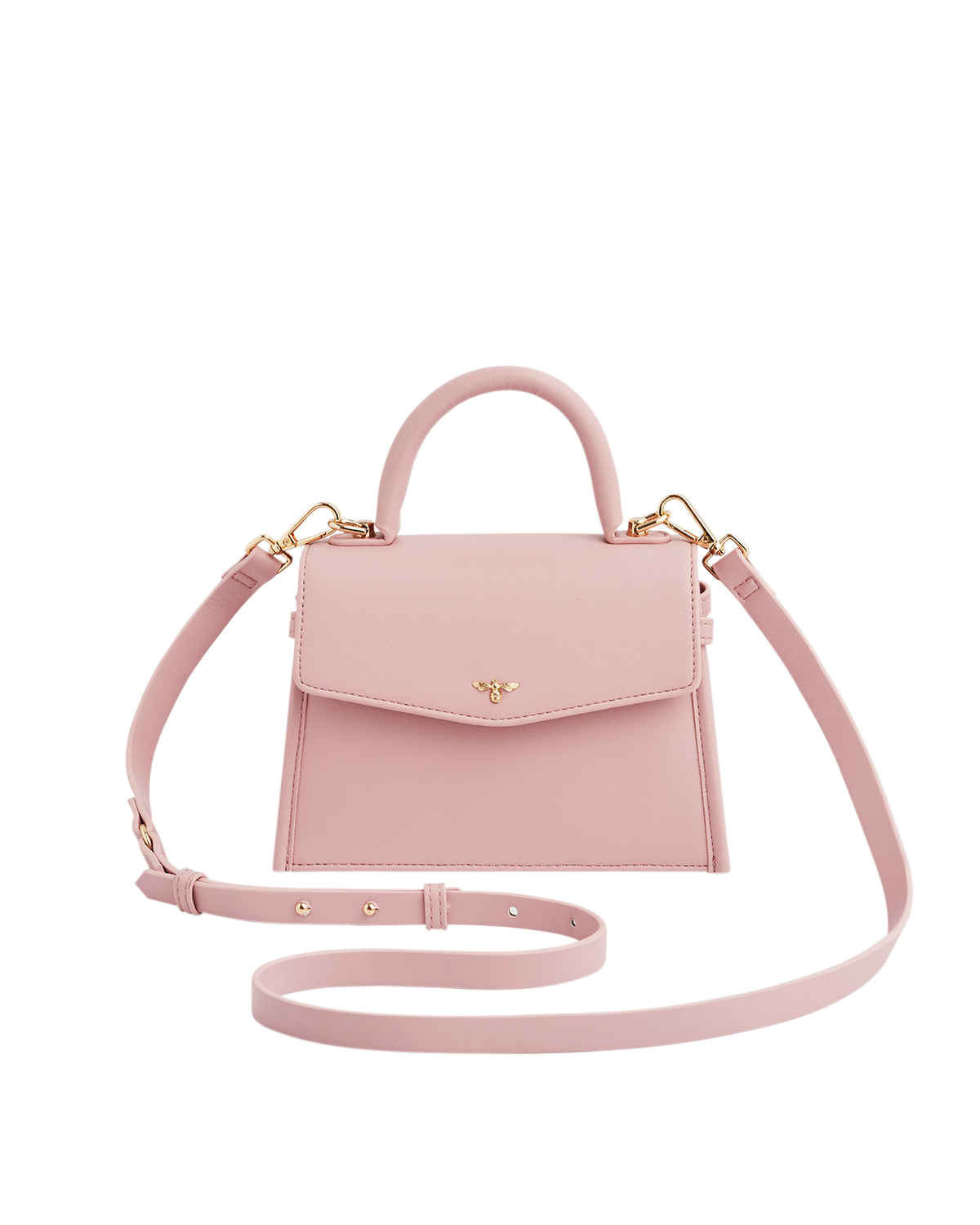 Fable England Small Structured Tote Bag, Alternate, color, Light/Pastel Pink
