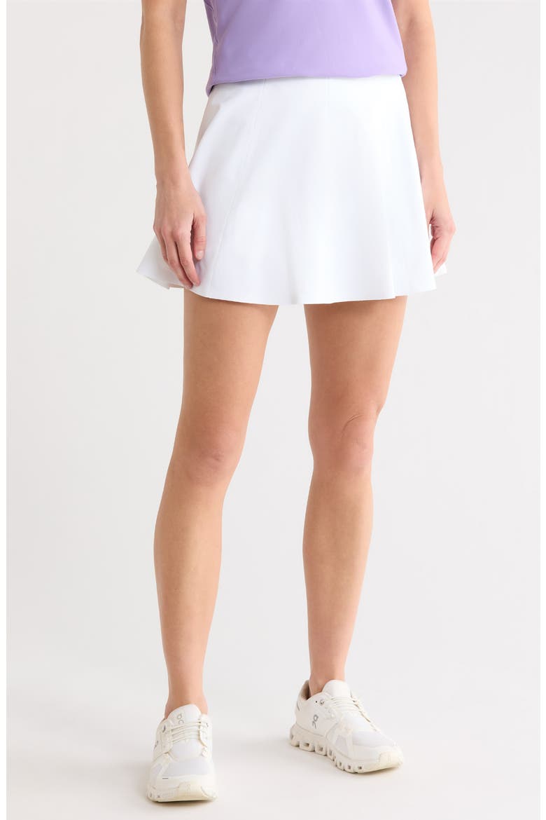 Gowalk Evolution Skort, Main, color, BRIGHT WHITE