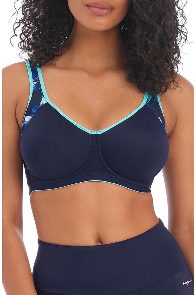 Sonic Underwire Sports Bra, Main, color, NIGHTSHADE