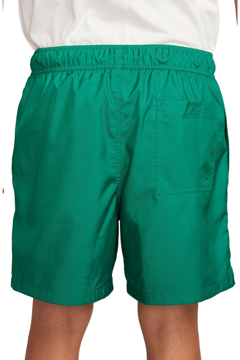 Club Woven Flow Shorts, Alternate, color, 365 MALCHT/WHITE