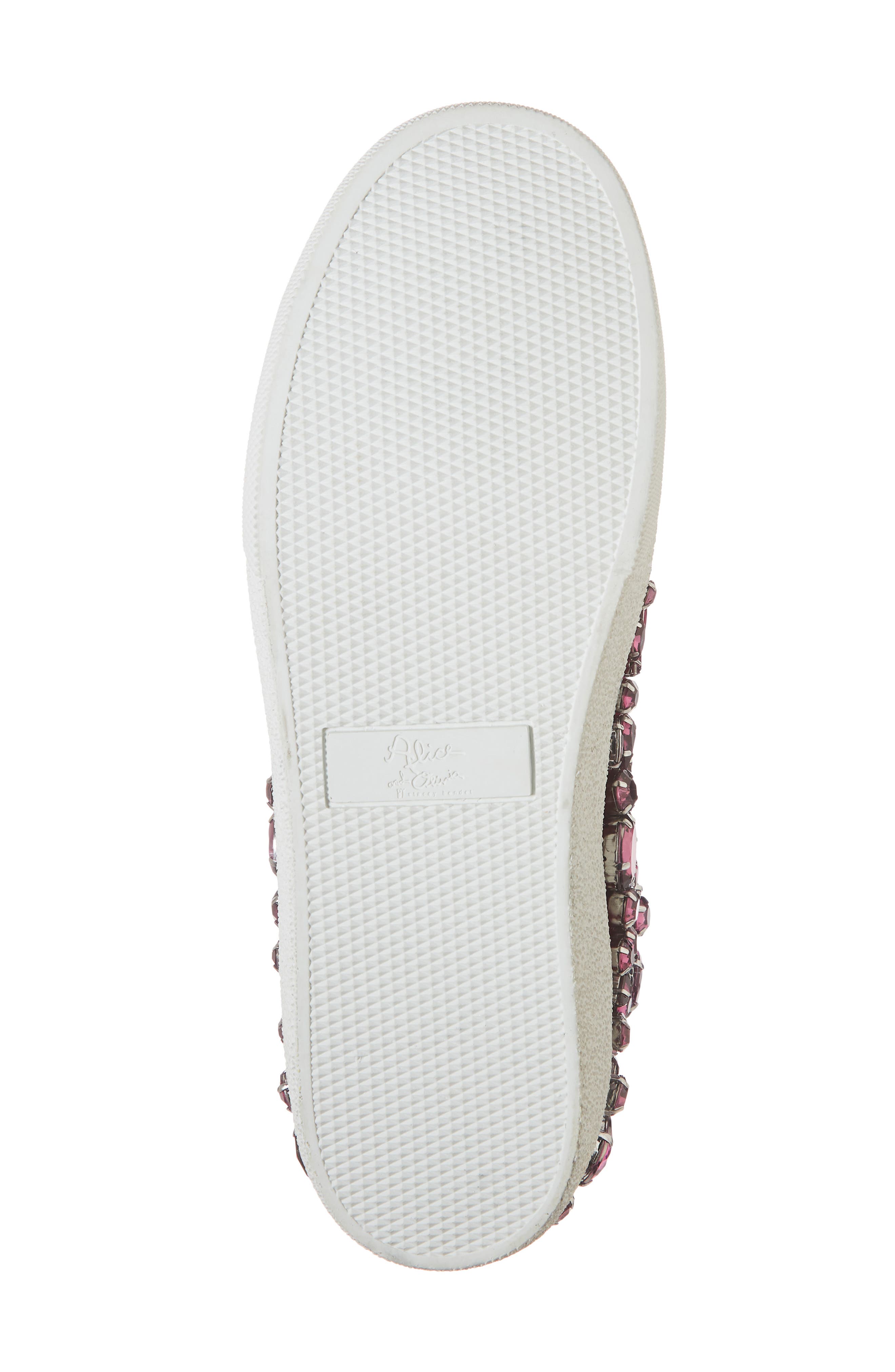 Alice + Olivia Cammen Embellished Sneaker, Alternate, color, 