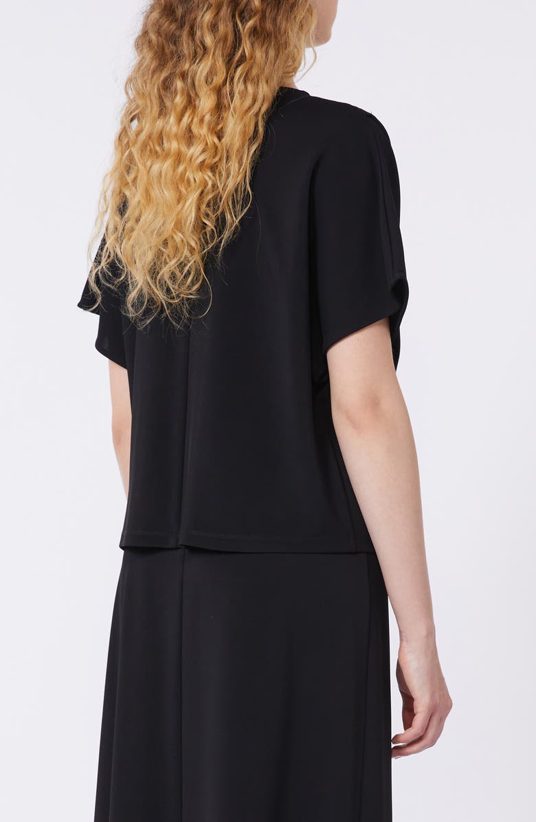 Weekend Max Mara Giostra Jersey Top, Alternate, color, Black