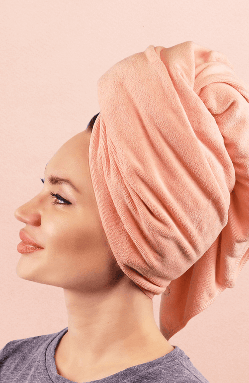 Sleeke Hair Microfiber Hair Towel In Sand