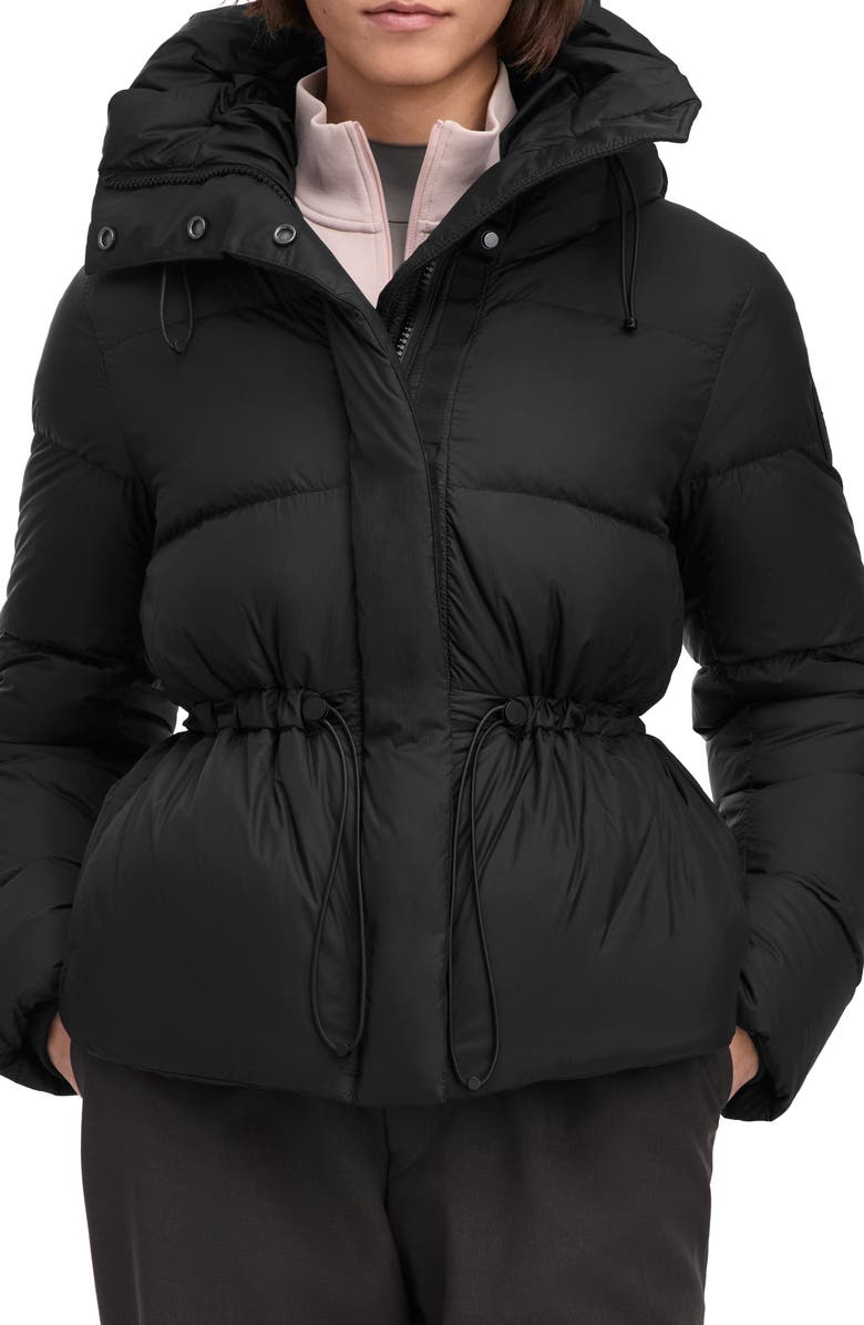 Canada Goose Montgomery Tonal Label 750 Fill Power Down Jacket, Main, color, Black - Noir