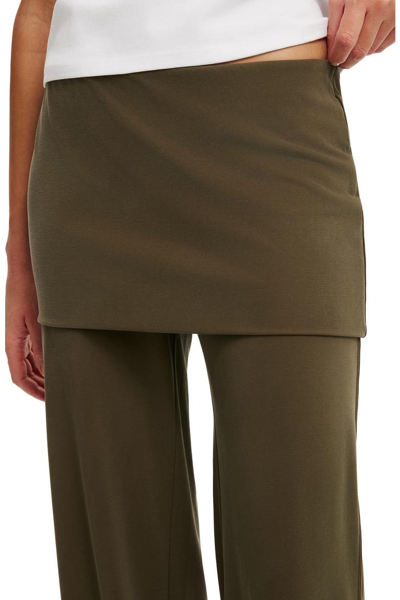 Women's Honey Skirt Pant, Alternate, color, Khaki