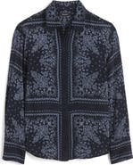 Madewell Bandana Print Relaxed Button-Up Shirt