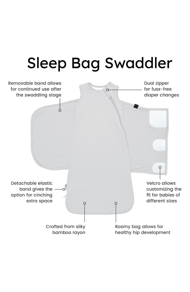 Kyte BABY Sleep Bag Swaddler, Alternate, color, Storm