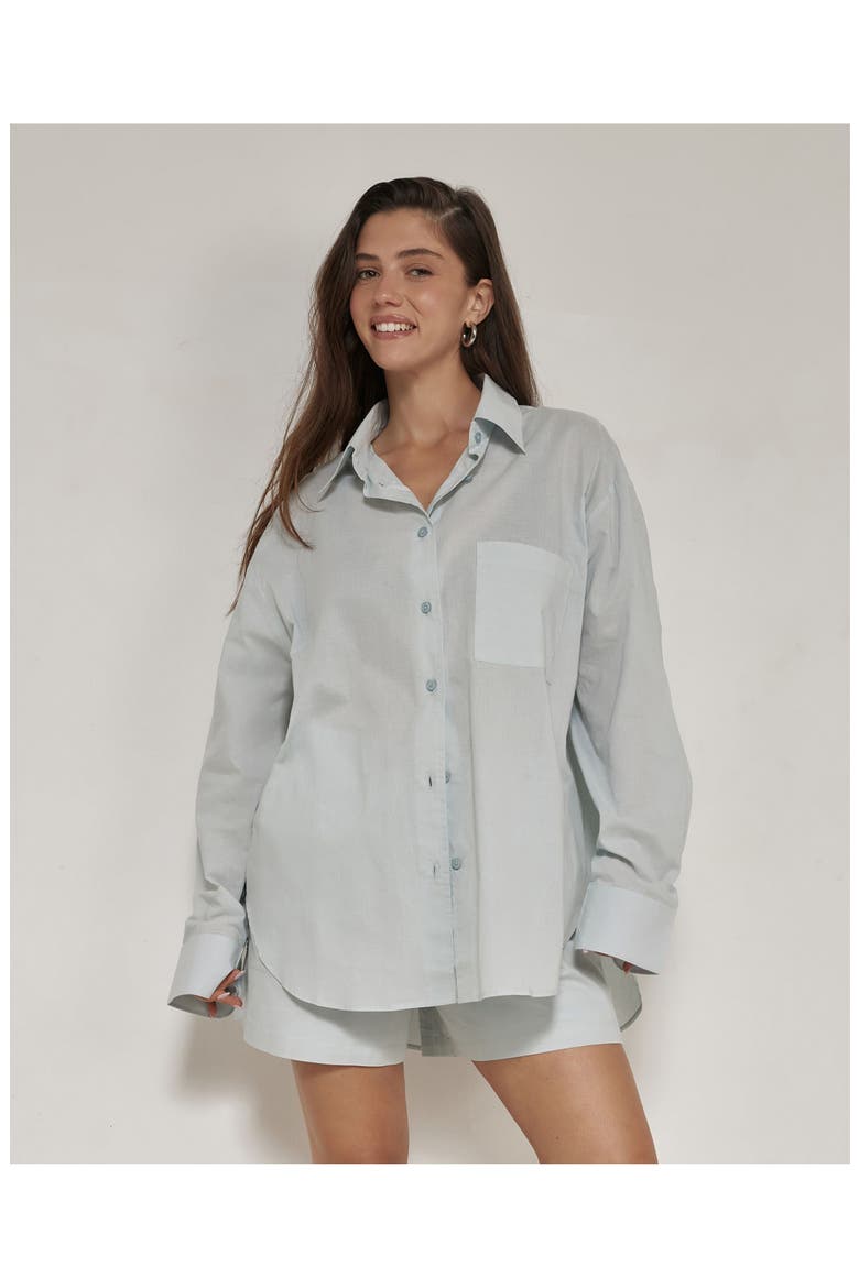 Harper Shorts, Alternate, color, Light-Blue