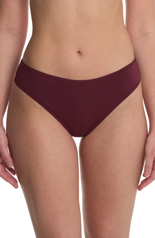 Natori Bliss Lace-trim Cotton French-cut Brief Underwear 152058