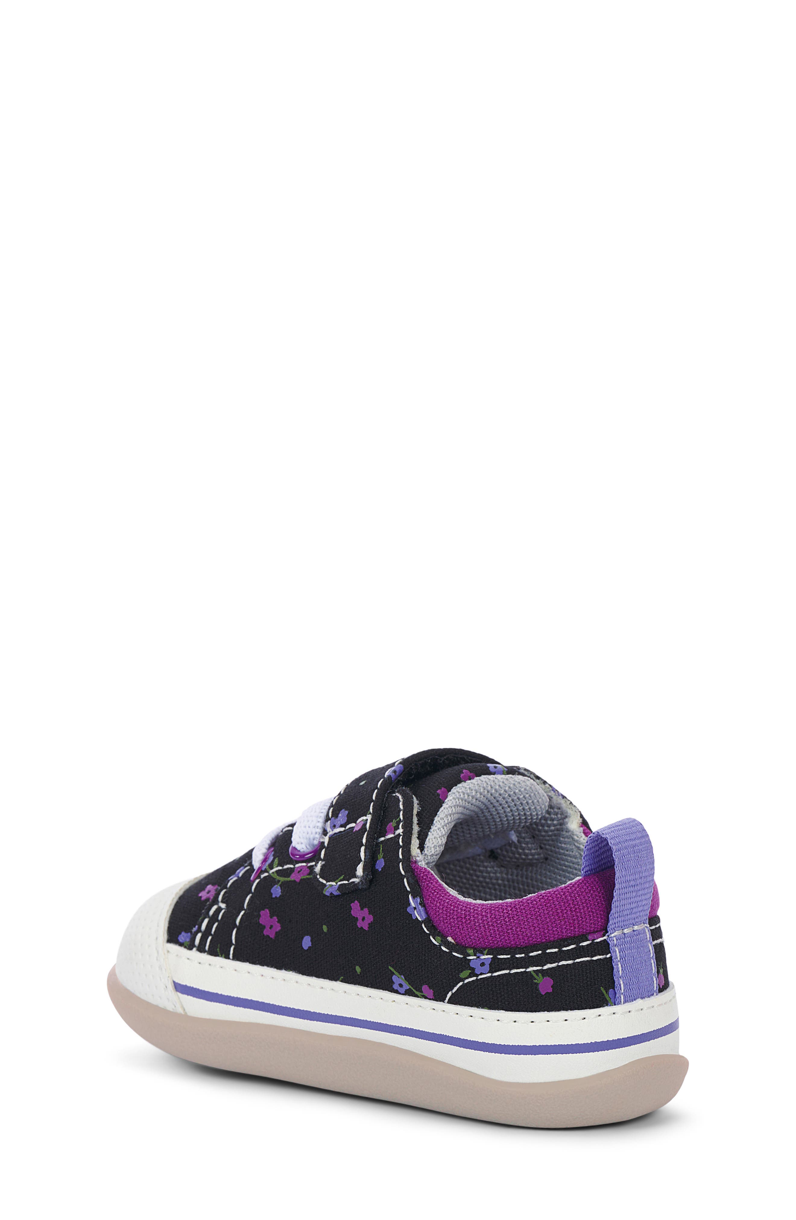 See Kai Run Stevie II Sneaker, Alternate, color, Black Floral