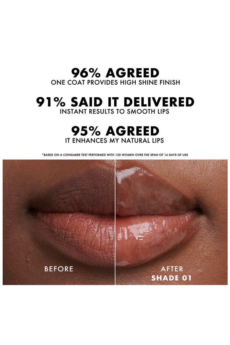 Prisma Glass High Shine Lip Gloss, Alternate, color, 01 CLEAR SHINE