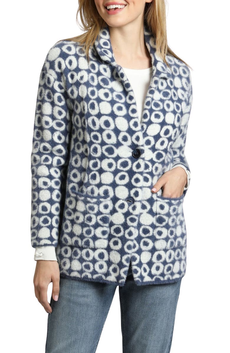 APNY Abstract Dot Cozy Cardigan, Main, color,