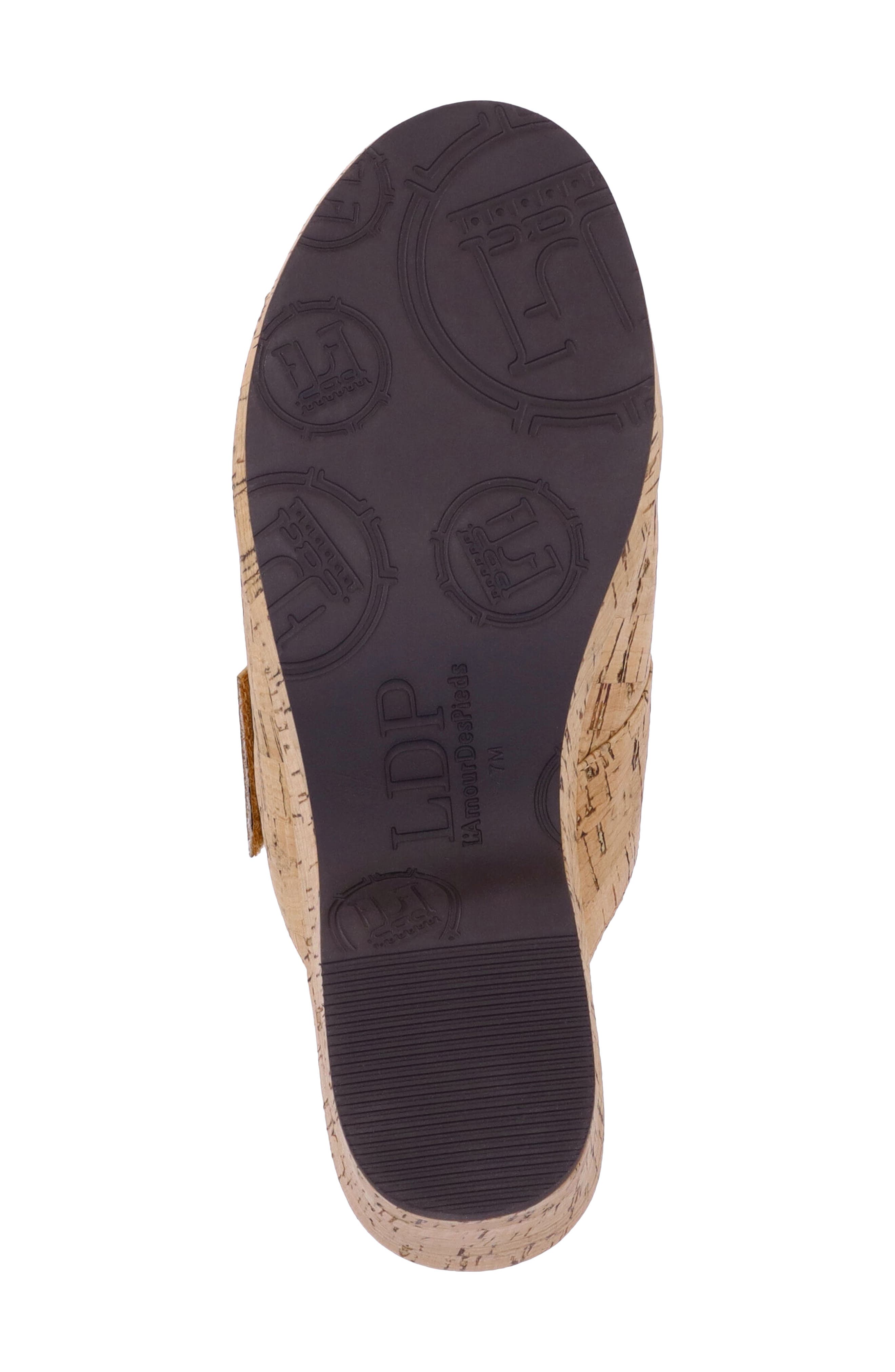 L'Amour des Pieds Minetta Sandal, Alternate, color, Natural/ Gold
