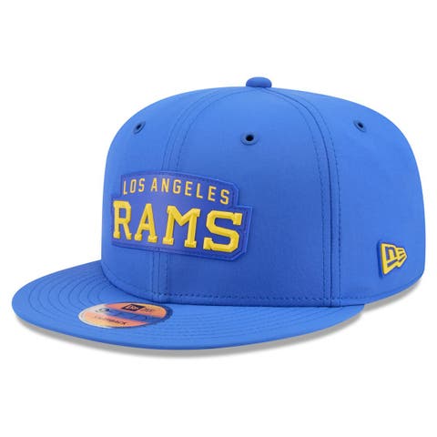 Men's New Era Royal Los Angeles Rams 2026 Sideline Throwback 9FIFTY Snapback Hat