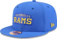New Era Men's New Era Royal Los Angeles Rams 2026 Sideline Throwback 9FIFTY Snapback Hat