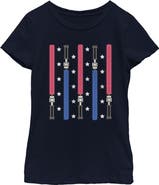 Star Wars Girl's Star Wars Festive Lightsabers Graphic T-Shirt