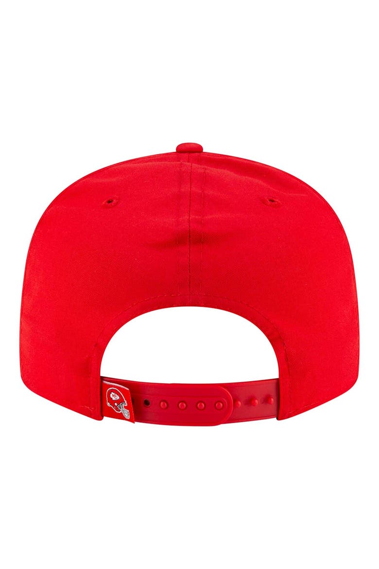 Men's New Era Red Kansas City Chiefs  Helmet 9FIFTY Snapback Hat, Alternate, color, Red