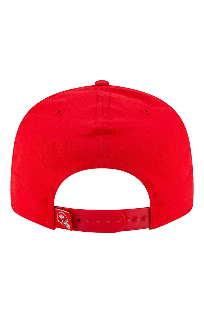 New Era Men's New Era Red Kansas City Chiefs Helmet 9FIFTY Snapback Hat, Alternate, color, Red