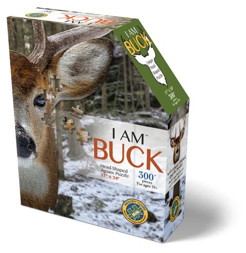 I Am Buck 300 Pieces Animal Shaped Jigsaw Puzzle