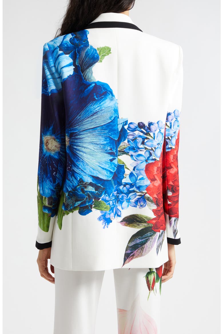 Denny Large Format Floral Blazer, Alternate, color, LE PARISIEN