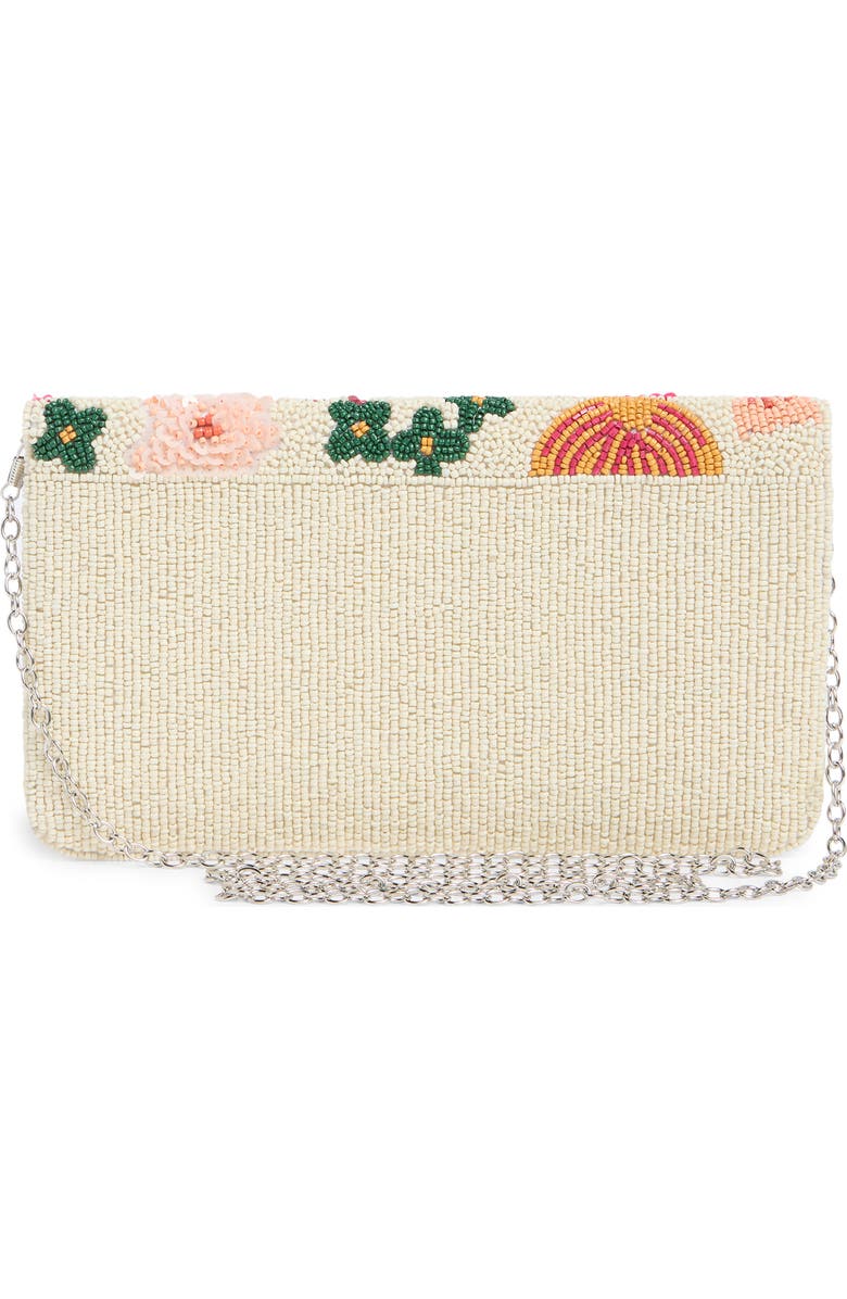 Collection XIIX Beaded Pop Floral Clutch, Alternate, color,