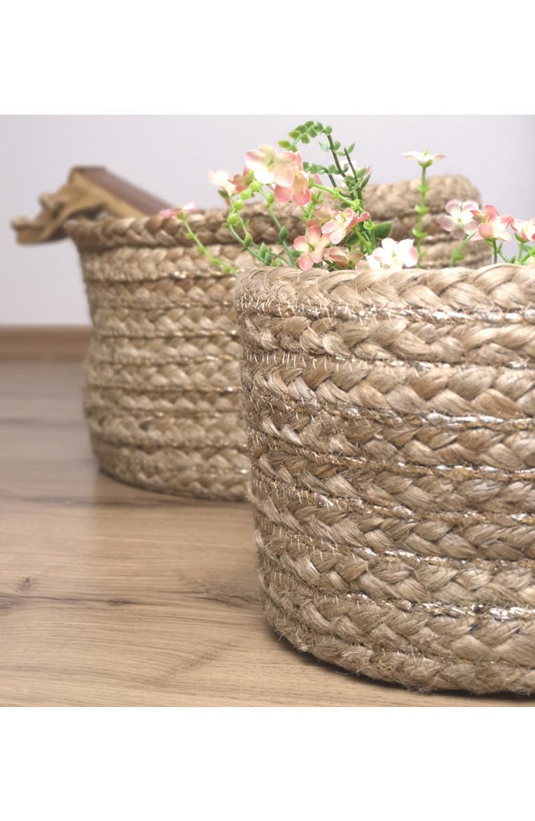 Nattiot Set of 3 Baskets Abha, Alternate, color, 