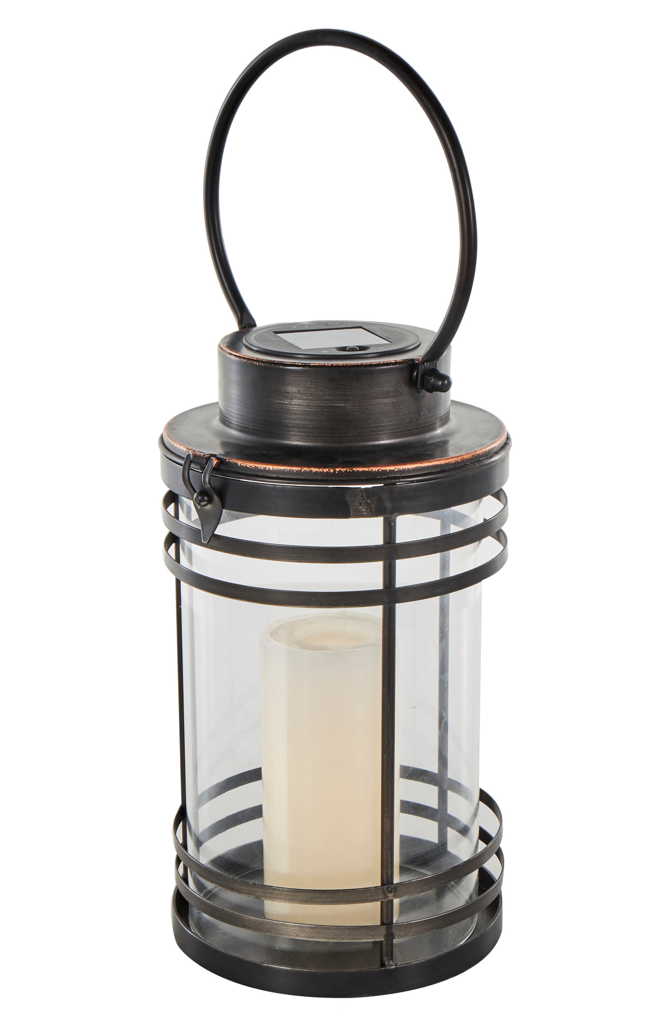 GINGER BIRCH STUDIO Metal Candle Lantern