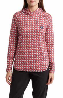 ORIGINAL PENGUIN GOLF Pomegranate Geometric Golf Hoodie