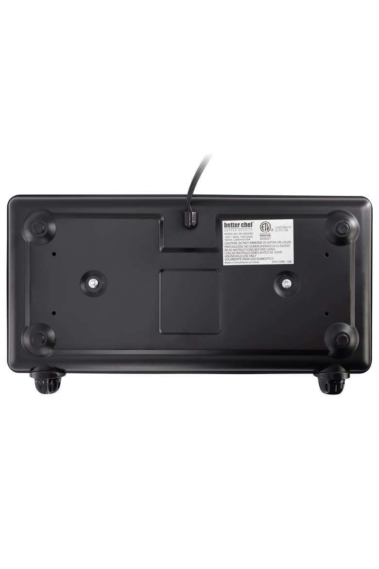 1500 W Dual Element Electric Countertop Range, Alternate, color, Silver