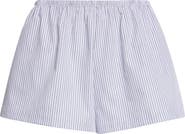 LESET Yoshi Stripe Cotton Shorts